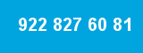 922 827 60 81